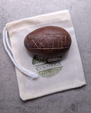 Viking Rune Worry Stone for anxiety worry stone for stress relief for women worry stone for students worry stone for grief wish stone