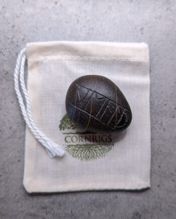 Viking Rune Worry Stone for anxiety worry stone for stress relief for women worry stone for students worry stone for grief wish stone