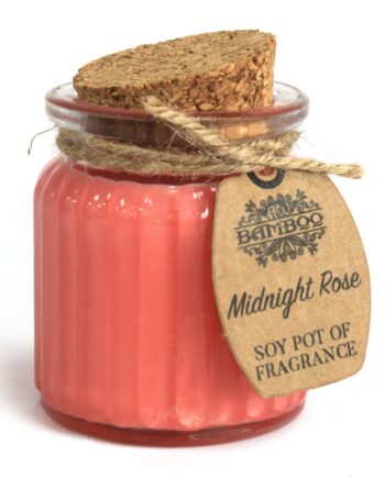 2x Soy Pot of Fragrance Candles (Midnight Rose)