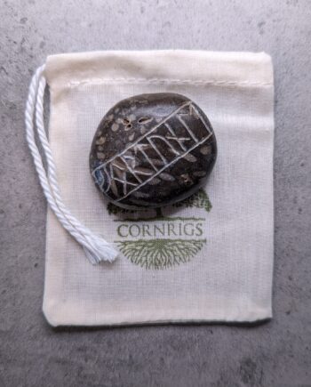 Viking Rune Worry Stone for anxiety worry stone for stress relief for women worry stone for students worry stone for grief wish stone