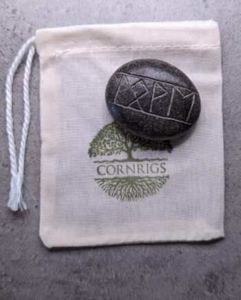Viking Rune Worry Stone for anxiety worry stone for stress relief for women worry stone for students worry stone for grief wish stone