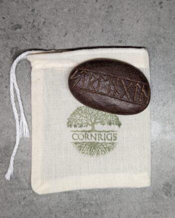 Viking Rune Worry Stone for anxiety worry stone for stress relief for women worry stone for students worry stone for grief wish stone