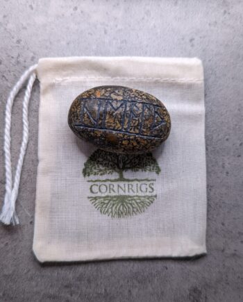 Viking Rune Worry Stone for anxiety worry stone for stress relief for women worry stone for students worry stone for grief wish stone