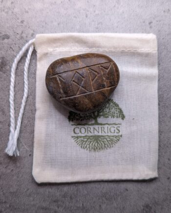 Viking Rune Worry Stone for anxiety worry stone for stress relief for women worry stone for students worry stone for grief wish stone