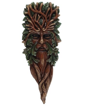 Traditional Green Man Garden Plaque