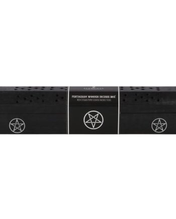 Incense Stick Box Set - Pentagram Wooden Black Pepper