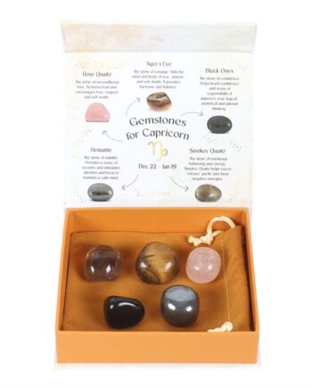 Crystal Tumblestone Set - Capricorn