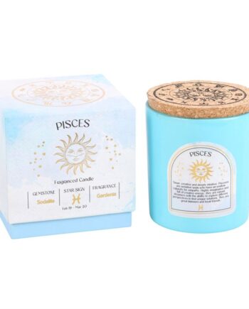 Gemstone Zodiac Candle - Pisces Gardenia