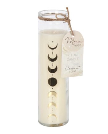 Tube Candle - Moon Phase Coconut
