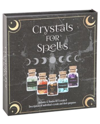Crystals for Spells Crystal Chip Bottle Gift Set