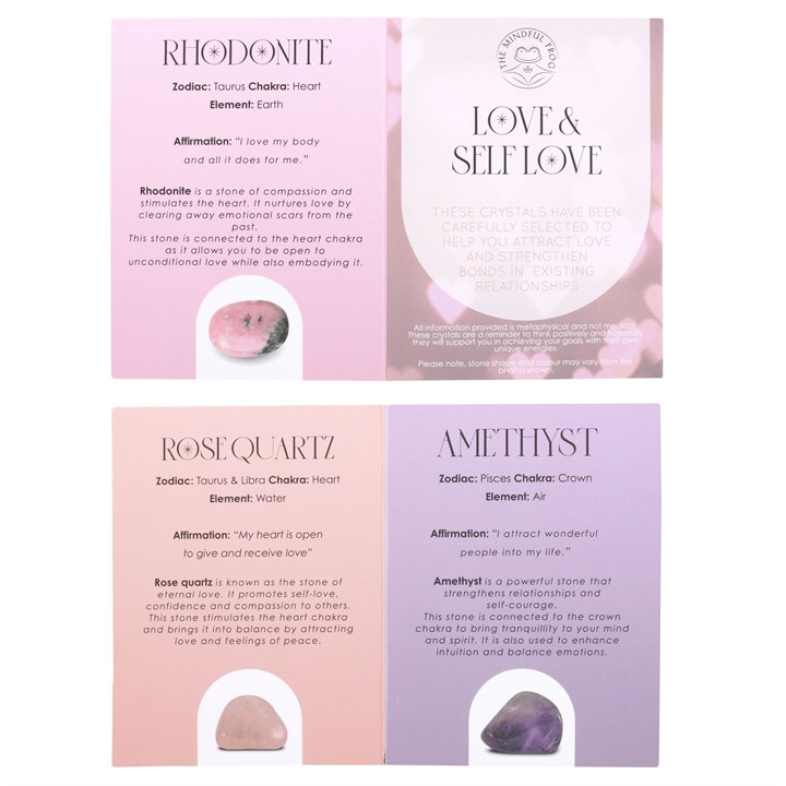 Healing Crystal Set - Love & Self Love - Image 3