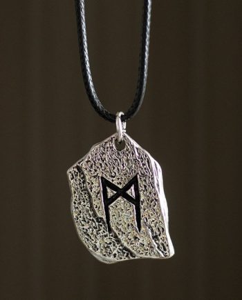 Rune of Transformation Viking Cord Necklace