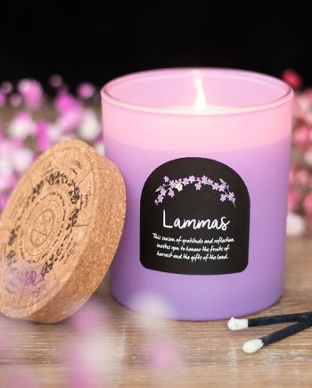 Lammas Cinnamon and Orange Wheel of the Year Candle