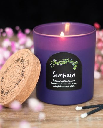 Samhain Spiced Pumpkin Wheel of the Year Candle