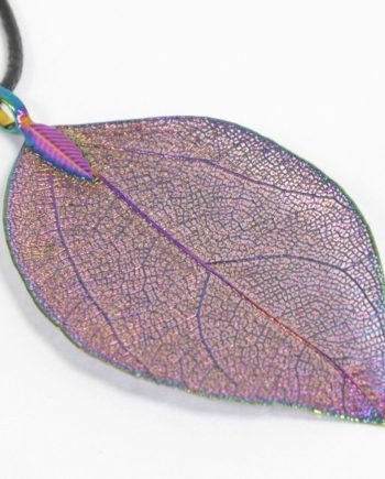 Necklace - Bravery Leaf - Multicoloured
