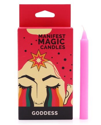 Manifest Magic Candles (pack of 12) - Pink