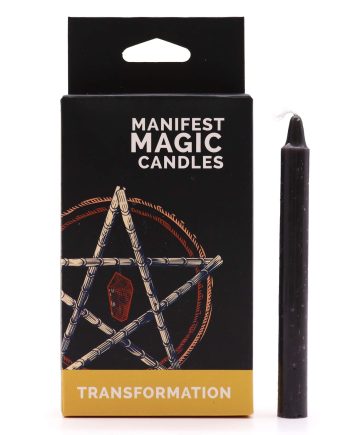 Manifest Magic Candles (pack of 12) - Black