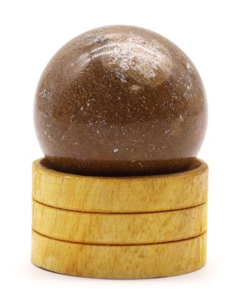 Gemstone Sphere 40mm - Ocean Agate with Stand