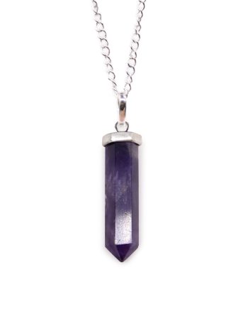 Gemstone Classic Point Pendant - Amethyst