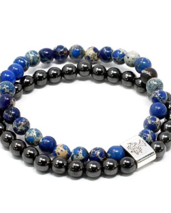 Magnetic Gemstone Bracelet - Sodalite