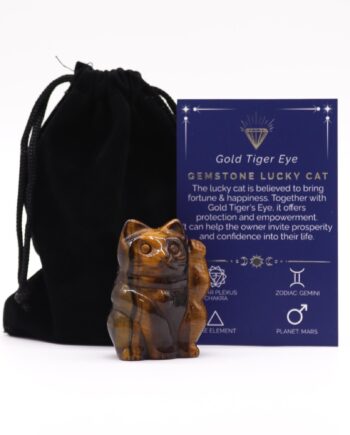 Gemstone Lucky Cat