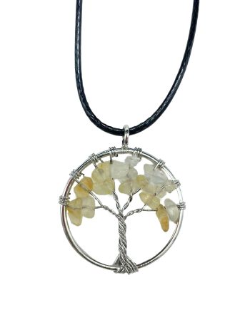 Tree of Life Pendant - Carnelian