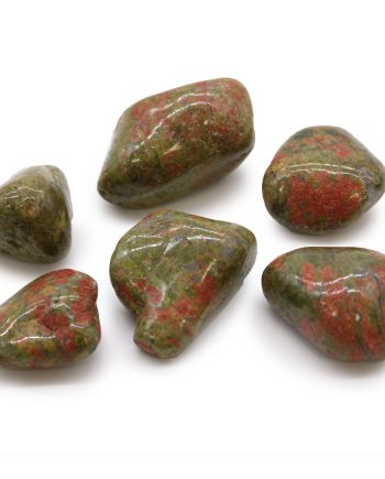Large African Tumble Stones - Unakite (6 pack)