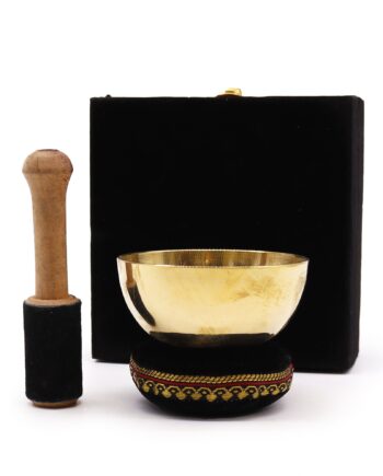 Brass Singing Bowl Gift Set - 9cm