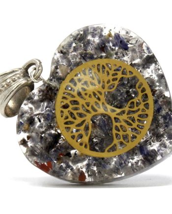 Orgonite Power Pendant - Heart Tree of Life