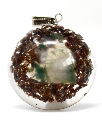 Orgonite Power Pendant - Power Block in Dome