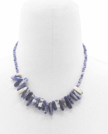 Longstone Gem Necklace - Sodalite