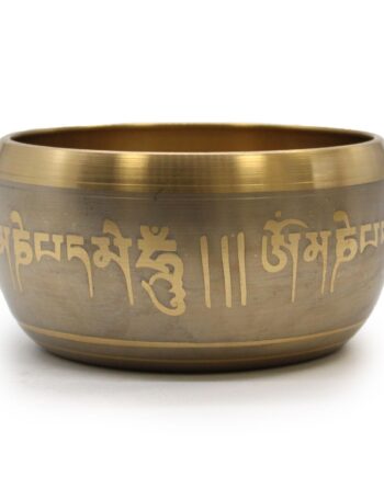 Lrg Five Buddha Singing Bowl