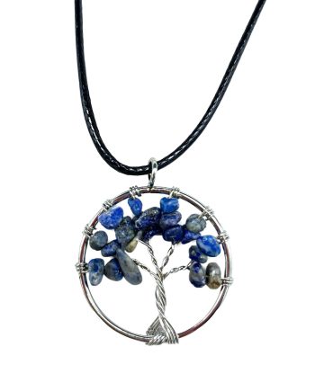 Tree of Life Pendant - Sodalite