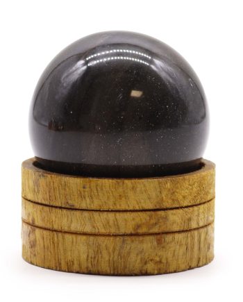 Gemstone Sphere 50mm - Ocean Agate with Stand