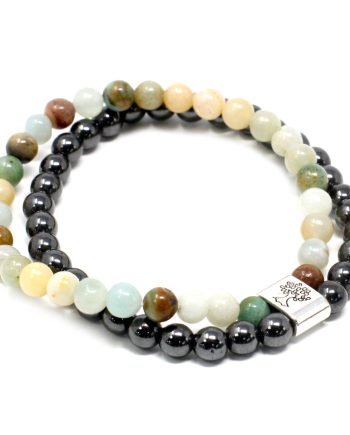 Magnetic Gemstone Bracelet - Amazonite