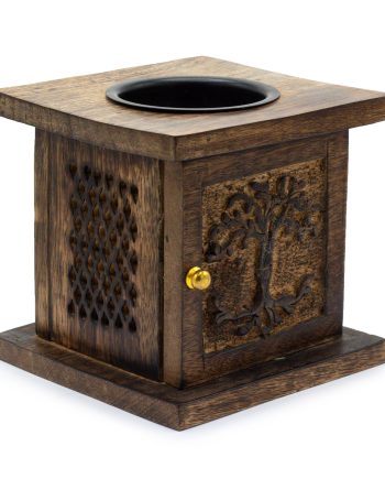 Large Mango Box Burner - Tree of life