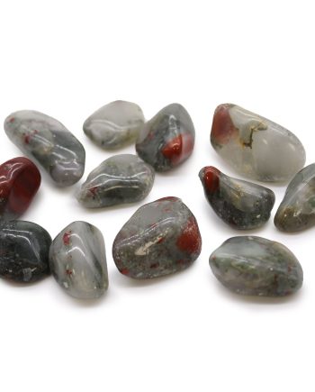 Medium African Tumble Stones - Bloodstone - Sephtonite (12 pack)