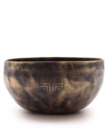 Small Indian Moon Phase Singing Bowl - (approx 550g) - 13cm
