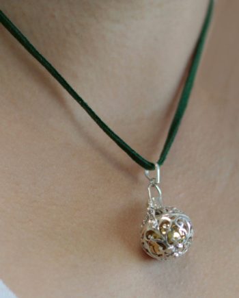Silver Angel Bell - Romance - 18mm