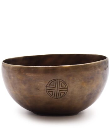 Medium Indian Moon Phase Singing Bowl - (approx 750g) - 15cm