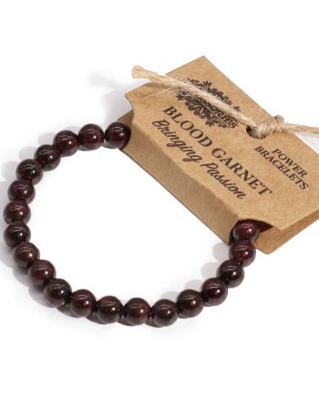Power Bracelet - Blood Garnet
