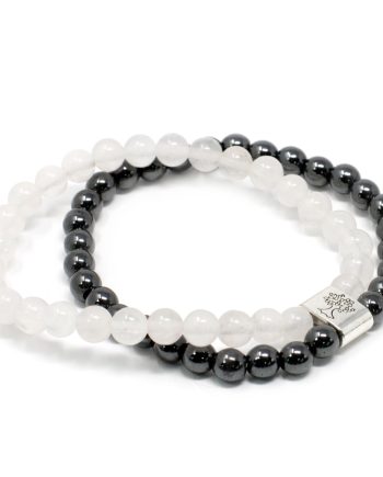 Magnetic Gemstone Bracelet - Rock Quartz
