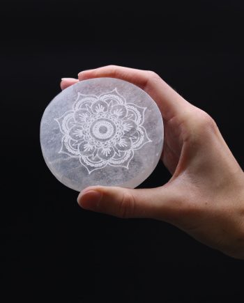 Small Charging Plate 8cm - Mandala Design
