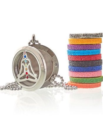 Aromatherapy Jewellery Necklace - Yoga Chakra - 30mm