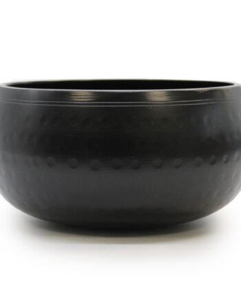 Med Black Beaten Bowl - 15cm