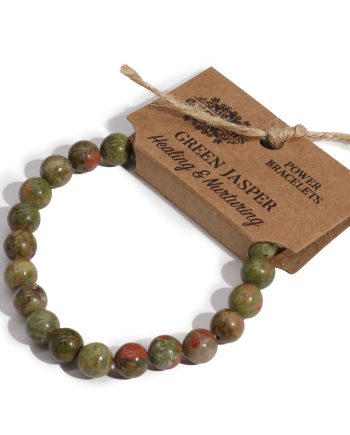 Power Bracelet - Green Jasper