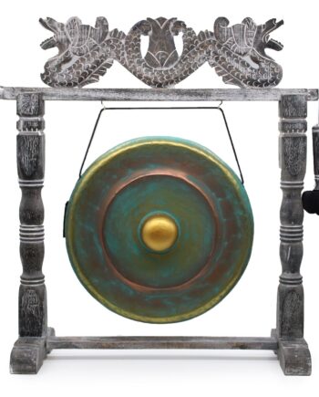 Medium Gong in Stand - 50cm - Greenwash
