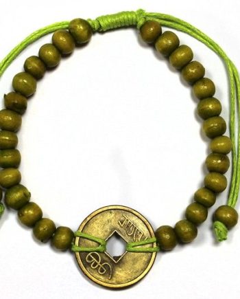 Good Luck Feng-Shui Bracelets - Lime Green