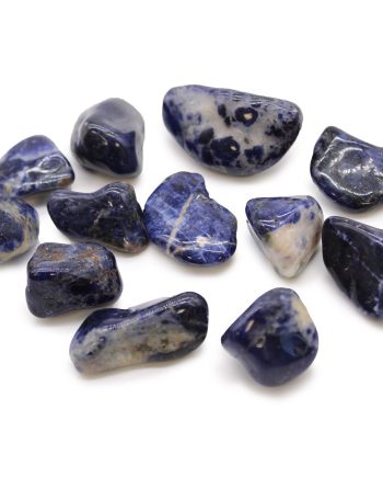 Medium African Tumble Stones - Sodalite - Pure Blue (12 pack)