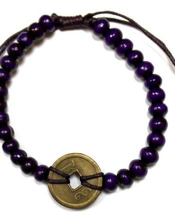 Good Luck Feng-Shui Bracelets - Purple